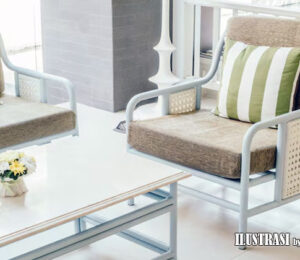 furniture minimalis rumah tampak luas