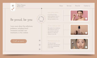 struktur layout website yang efektif dan estetik